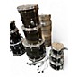 Used ddrum 6 Piece Dominion Birch Brushed Olive Metallic Drum Kit thumbnail