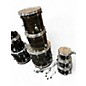 Used ddrum 6 Piece Dominion Birch Brushed Olive Metallic Drum Kit