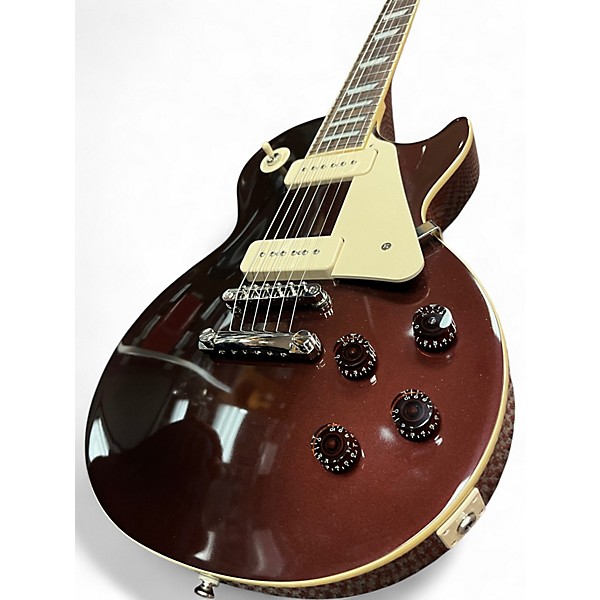 Used Epiphone 1955 joe bonamassa les paul p90 iridescent copper Solid Body Electric Guitar