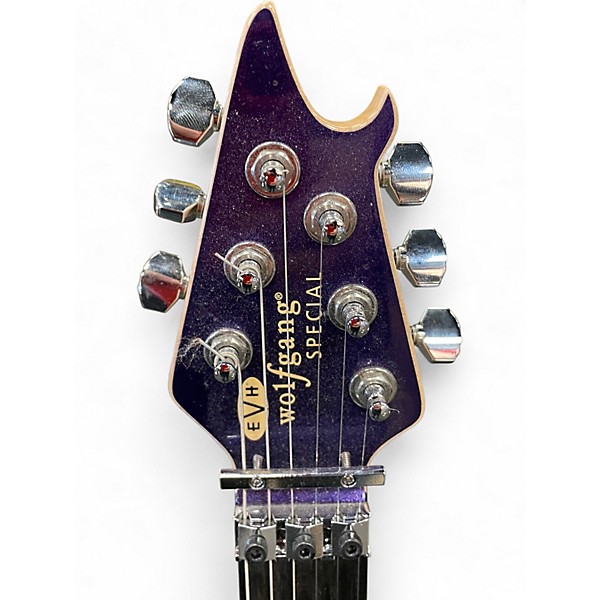 Used EVH Wolfgang Special Purple Solid Body Electric Guitar