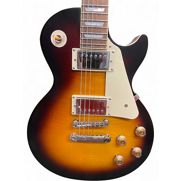 Used Epiphone Inspired by Gibson Custom 1959 Les Paul Standard Tobacco Solid Body Electric Guitar
