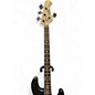 Used Sterling by Music Man Ray4 Trans Black Electric Bass Guitar