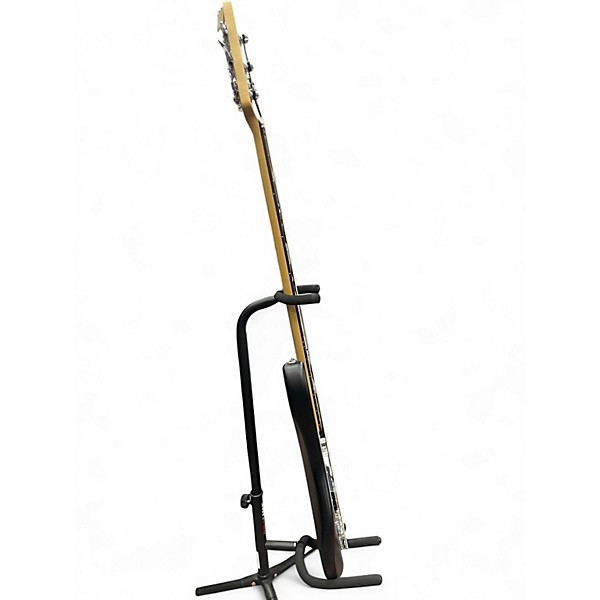 Used Sterling by Music Man Ray4 Trans Black Electric Bass Guitar