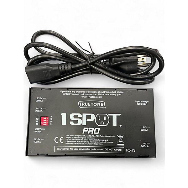Used Truetone One Spot CS6 Power Supply
