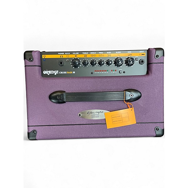 Used Orange Amplifiers CRUSH 50 Glenn Hughes Limited Edition Bass Combo Amp