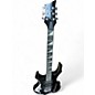 Used Glarry Burning Fire Black Solid Body Electric Guitar