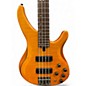 Used Yamaha TRBX604FM Matte Amber Electric Bass Guitar