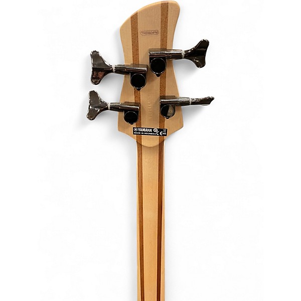 Used Yamaha TRBX604FM Matte Amber Electric Bass Guitar