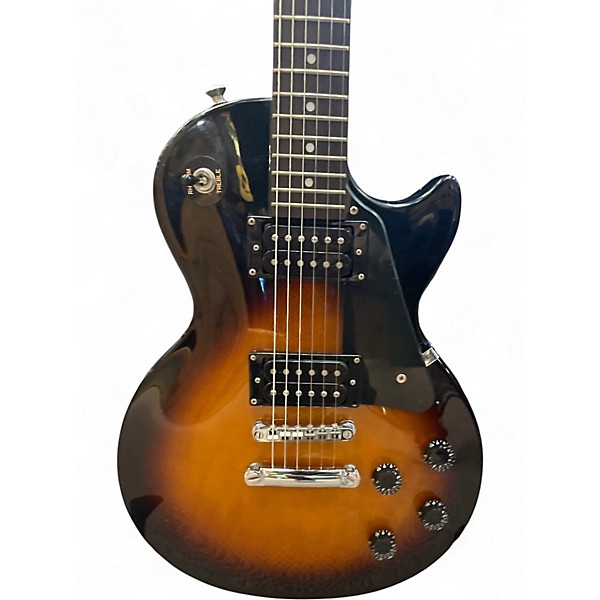 Used 2004 Epiphone Les Paul Studio Vintage Sunburst Solid Body Electric Guitar