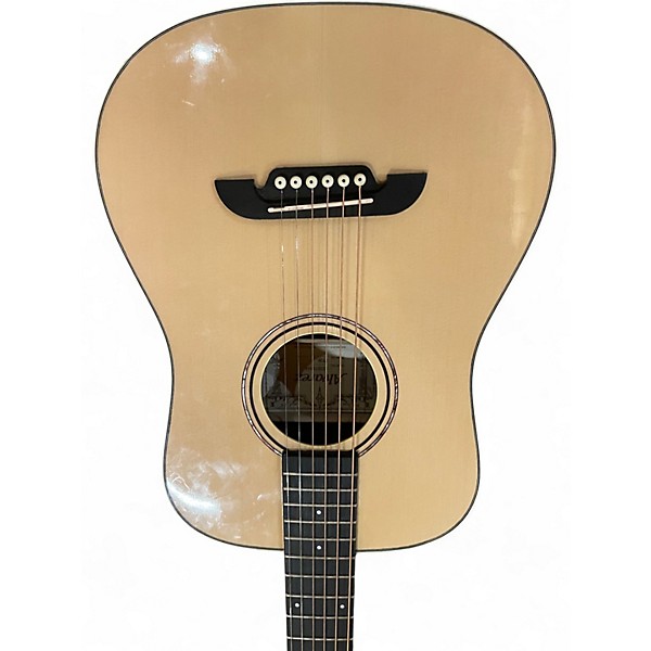 Used Alvarez RT26 Travel Sized Dreadnought Natural Acoustic Guitar