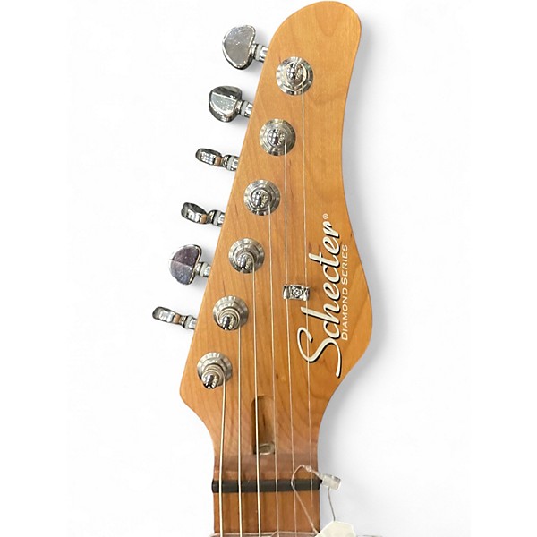 Used Schecter Guitar Research Traditional Van Nuys Gloss Natural Solid Body Electric Guitar