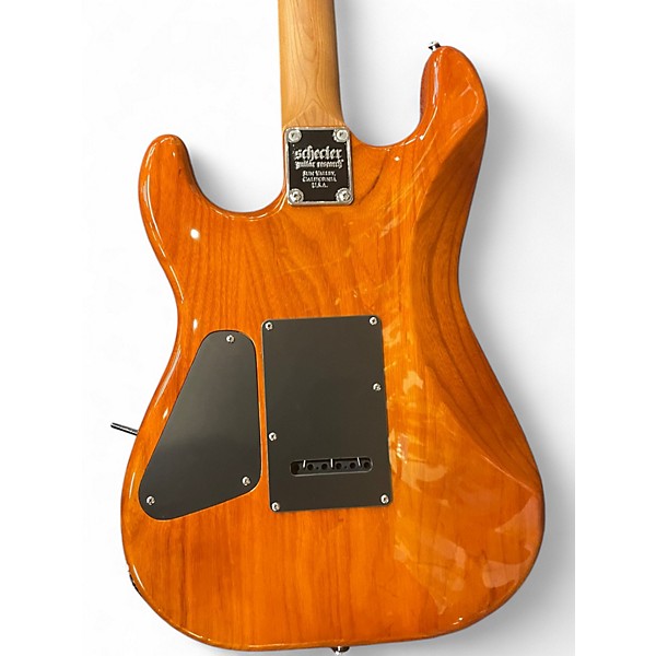 Used Schecter Guitar Research Traditional Van Nuys Gloss Natural Solid Body Electric Guitar