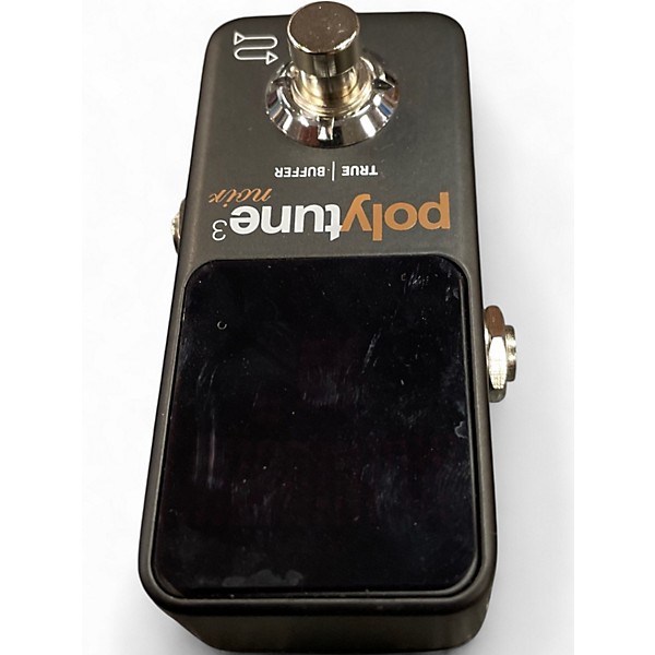Used TC Electronic Polytune Mini Noir Tuner Pedal