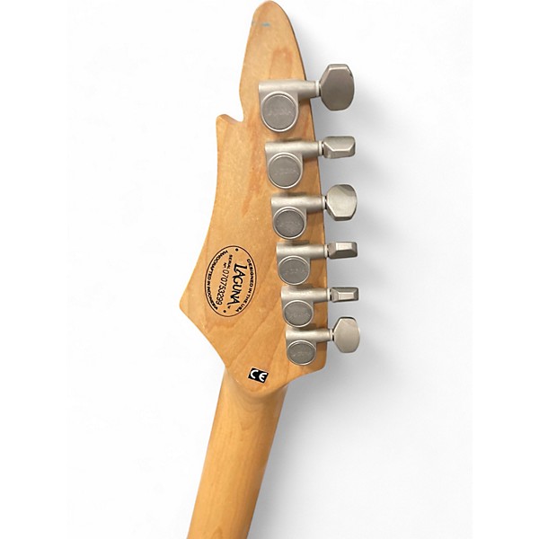 Used Laguna LE222 Black Solid Body Electric Guitar