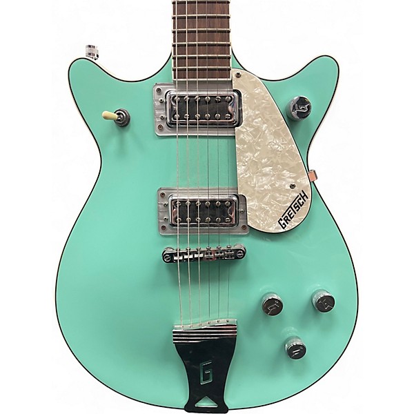 Used Gretsch Guitars G5230T Surf Green Solid Body Electric Guitar