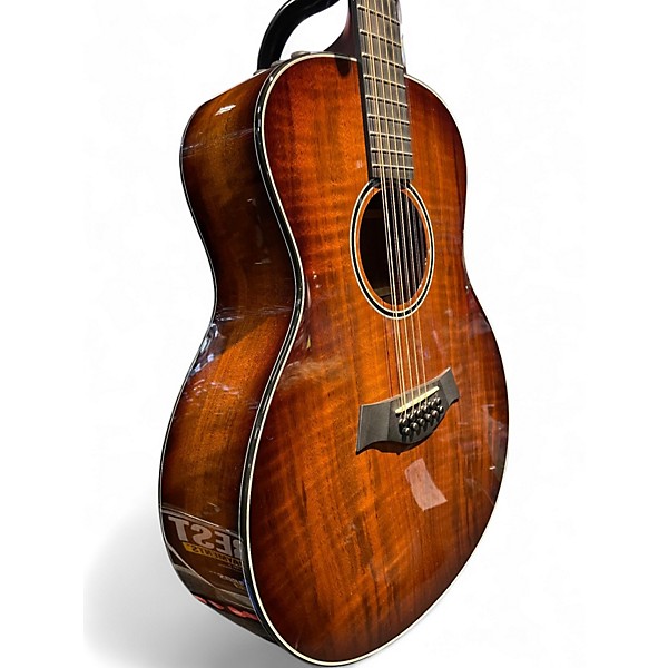 Used Taylor Custom GS-12 Koa 12 String Acoustic Electric Guitar