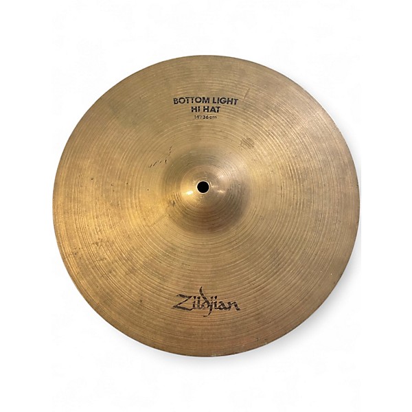 Used Zildjian 14in Light Hi Hat Pair Cymbal