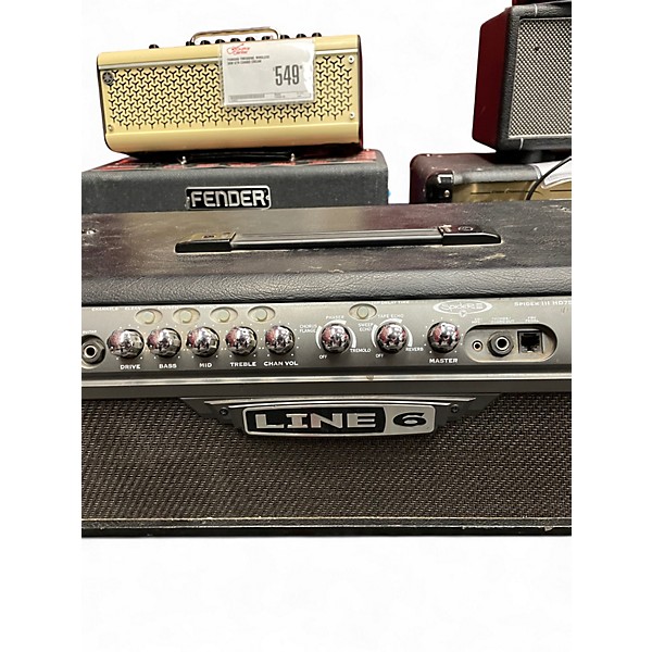Used Line 6 Spider III HD75 75W Solid State Guitar Amp Head