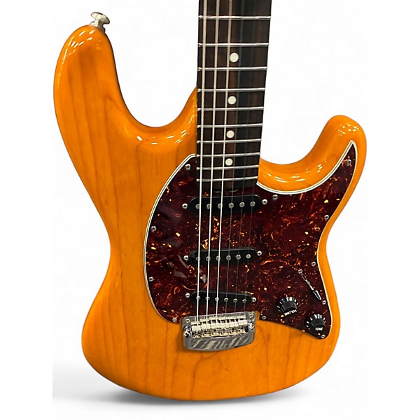 Used 2016 Ernie Ball Music Man Cutlass Honey Blonde Solid Body Electric Guitar