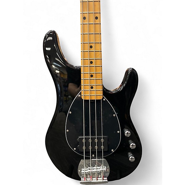 Used Sterling by Music Man Sub 4 Black Electric Bass Guitar