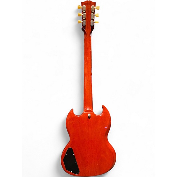 Used 2021 Gibson SG Standard '61 Maestro Vibrola Vintage Cherry Solid Body Electric Guitar