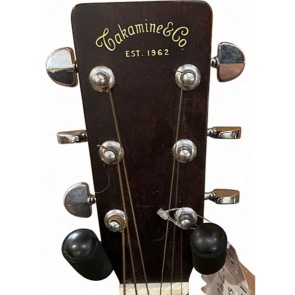 Used Takamine F-349 Brown Acoustic Guitar