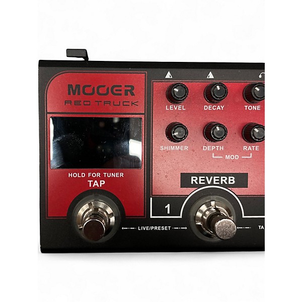 Used 2017 Mooer Red Truck Effect Processor