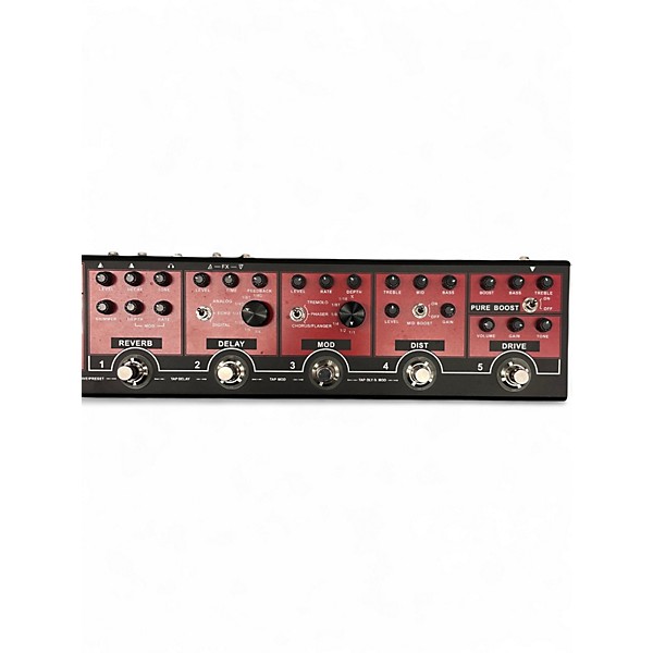 Used 2017 Mooer Red Truck Effect Processor
