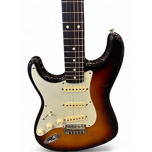 Used Fender Stratocaster LH 90s Made in Japan 3 Tone Sunburst Electric Guitar