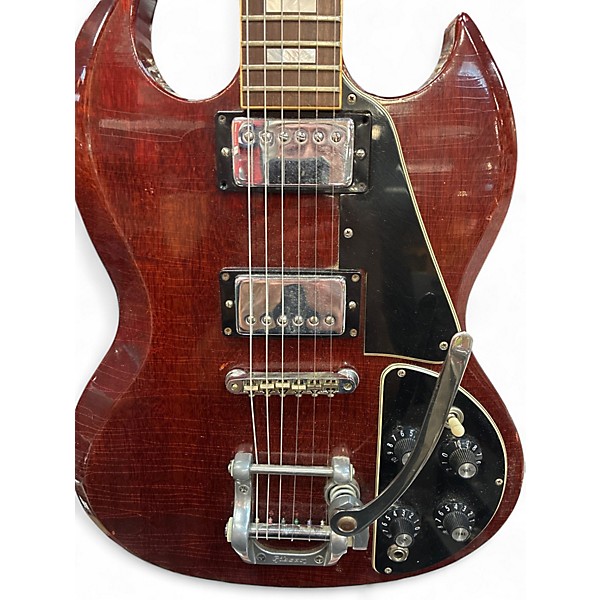 Used 1972 Gibson SG Deluxe Cherry Solid Body Electric Guitar