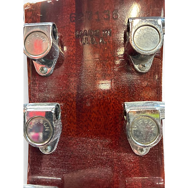 Used 1972 Gibson SG Deluxe Cherry Solid Body Electric Guitar