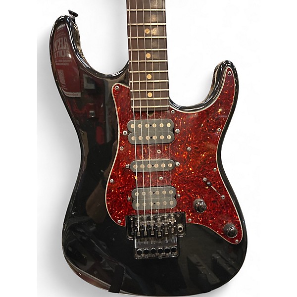 Used Tom Anderson Drop Top Classic Black Solid Body Electric Guitar