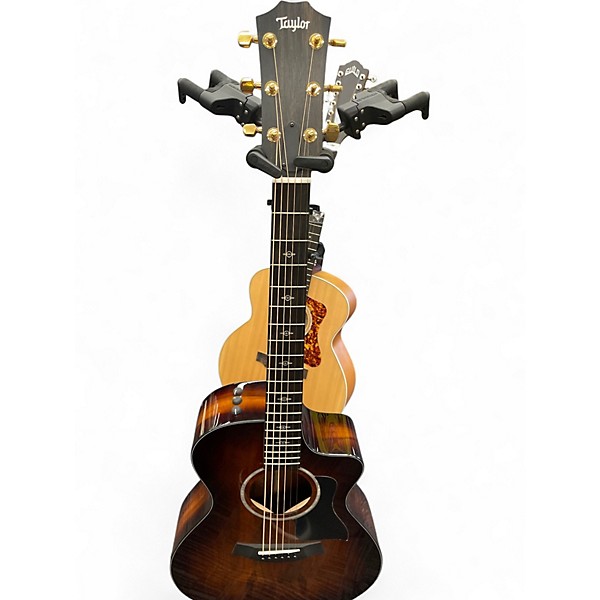 Used Taylor 222 CE K DLX 2 Tone Sunburst Acoustic Electric Guitar