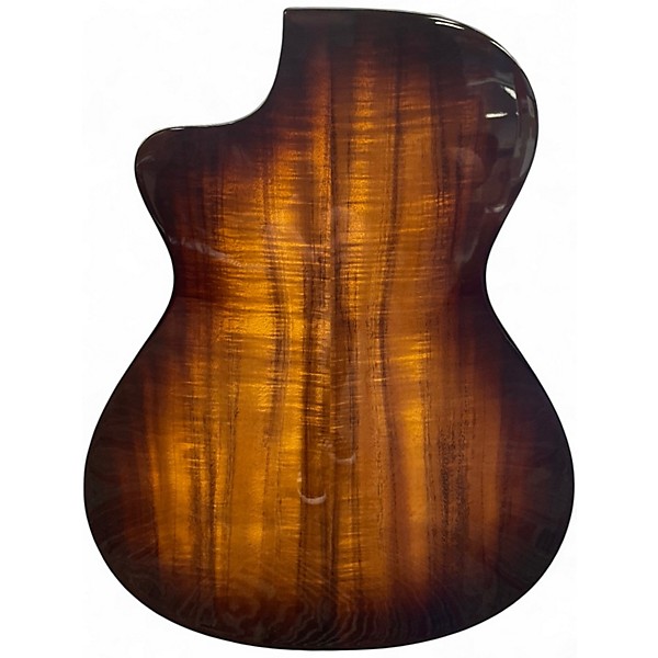 Used Taylor 222 CE K DLX 2 Tone Sunburst Acoustic Electric Guitar