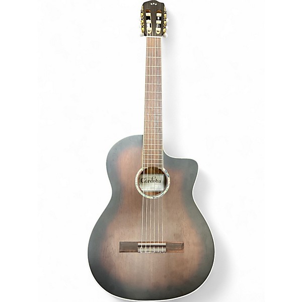 Used 2025 Cordoba C4 CE 2 Color Sunburst Classical Acoustic Guitar