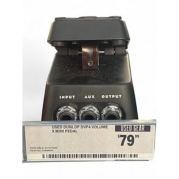 Used Dunlop DVP4 Volume X Mini Pedal