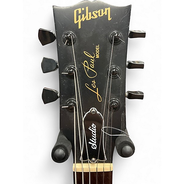 Used Gibson Les Paul Studio Mahogany Solid Body Electric Guitar