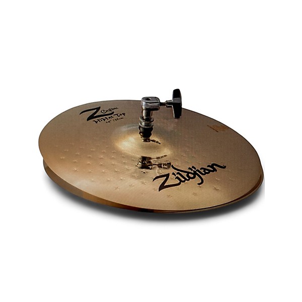 Used Zildjian 14in Z Custom Hi Hat Pair Cymbal
