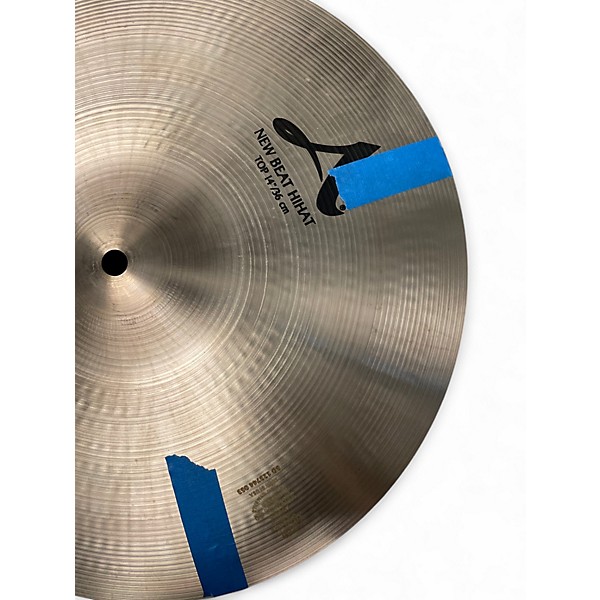 Used Zildjian 14in New Beat Hi Hat Pair Cymbal