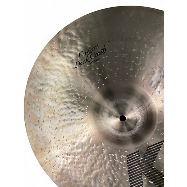 Used Zildjian 19in K Custom Dark Crash Cymbal