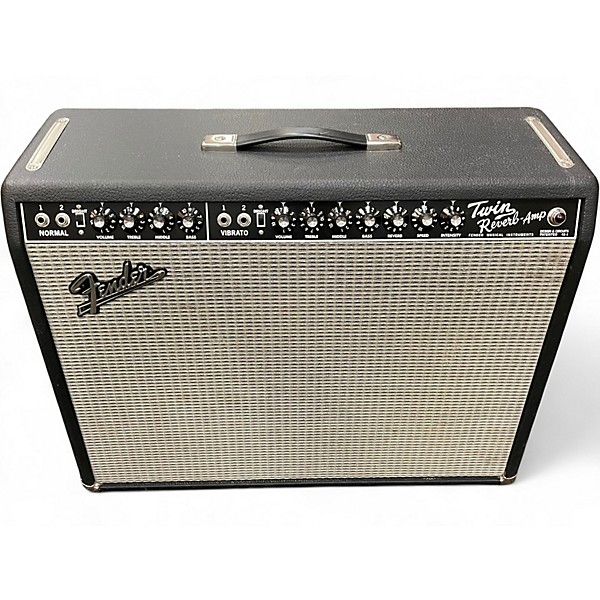 Used Fender Vintage Reissue 1965 Twin Reverb Tube Guitar Combo Amp