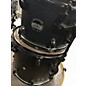 Used Mapex 3 Piece Mars Black Drum Kit