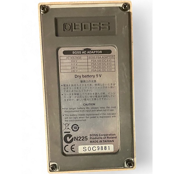 Used BOSS DS1 Distortion Effect Pedal