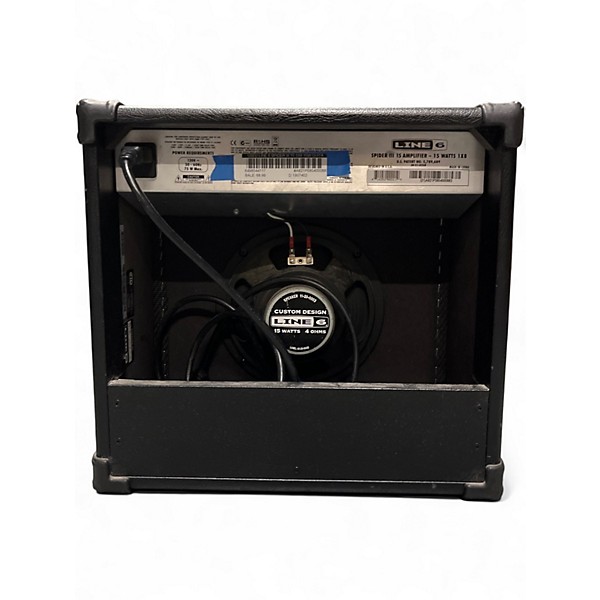 Used Line 6 Spider III 15 1X8 15W Guitar Combo Amp