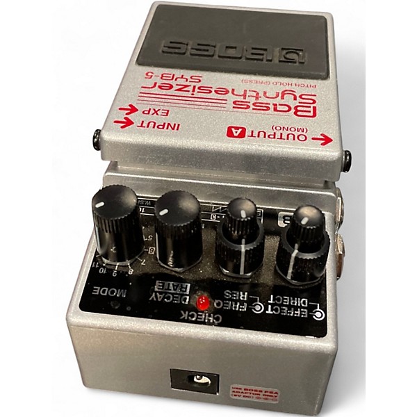 Used BOSS SYB5 Bass Synth Bass Effect Pedal