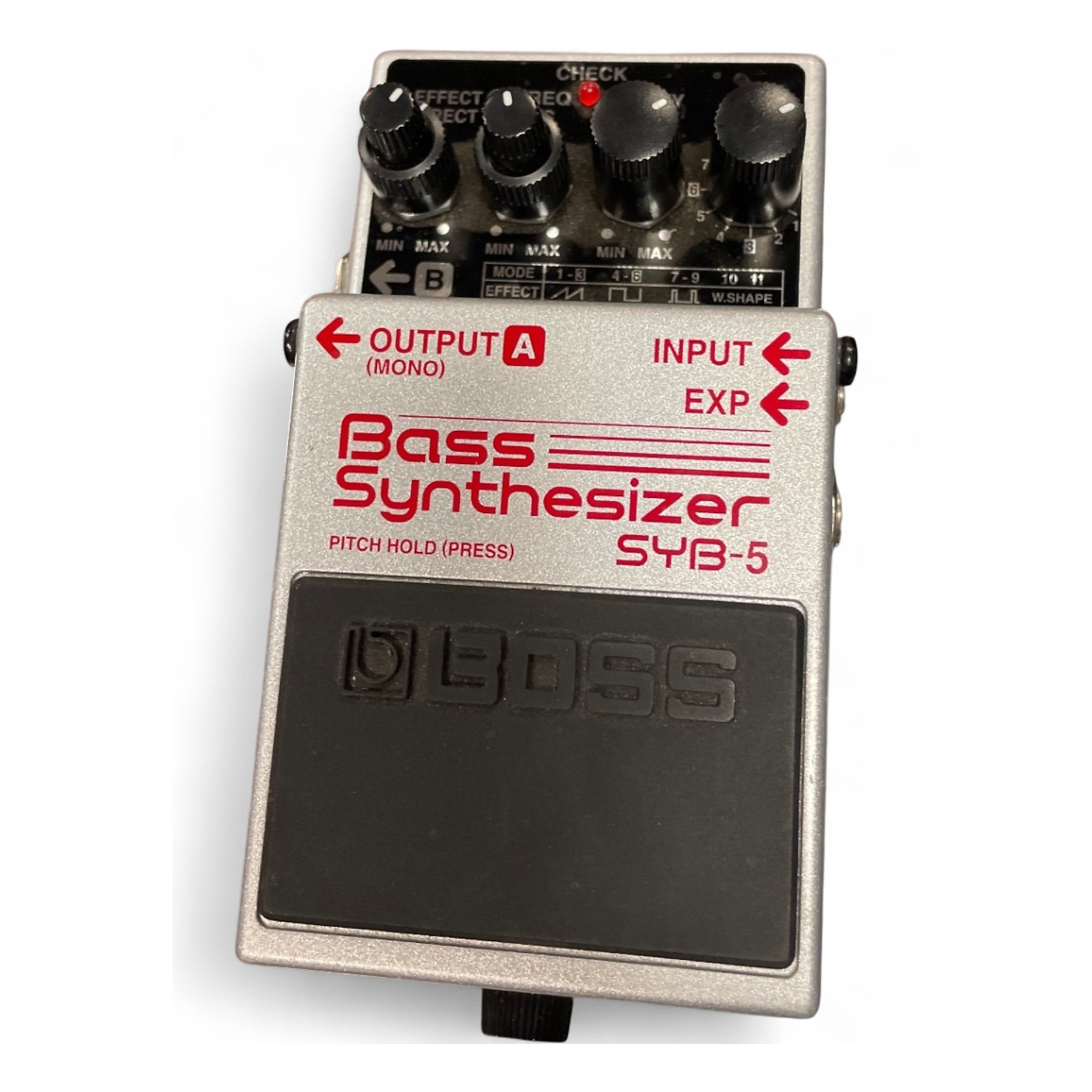 Used BOSS SYB5 Bass Synth Bass Effect Pedal | Guitar Center