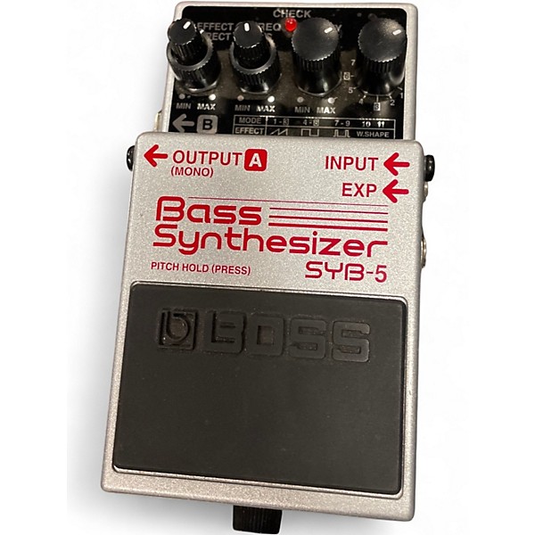 Used BOSS SYB5 Bass Synth Bass Effect Pedal