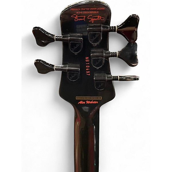 Used Spector Euro5LX Alex Webster Black Electric Bass Guitar