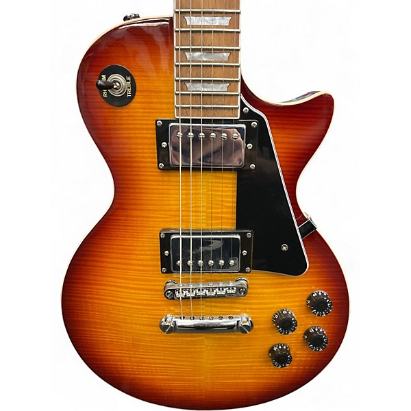 Used Firefly FFSP LES PAUL STYLE Tobacco Burst Solid Body Electric Guitar