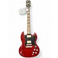 Used Epiphone SG Standard Wine Red Solid Body Electric Guitar thumbnail